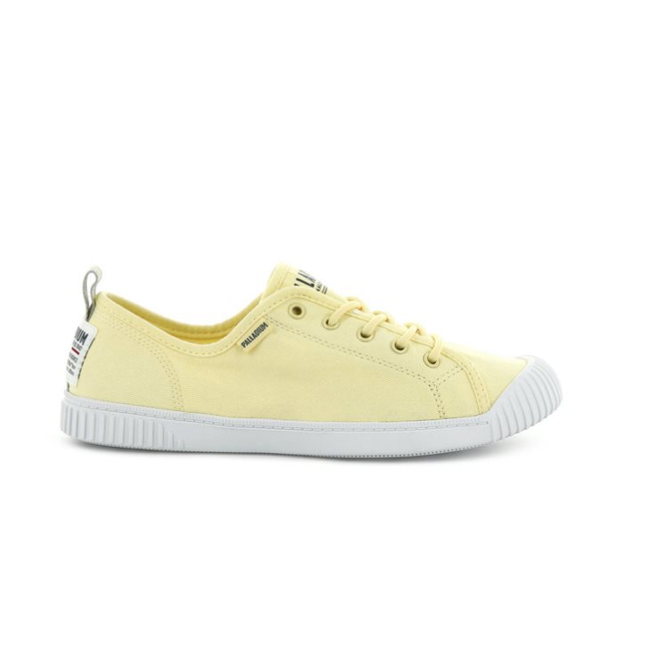 Dámské Tenisky Palladium Easy Krajkové Platene Low Tops Žluté | CZ FCV-64R